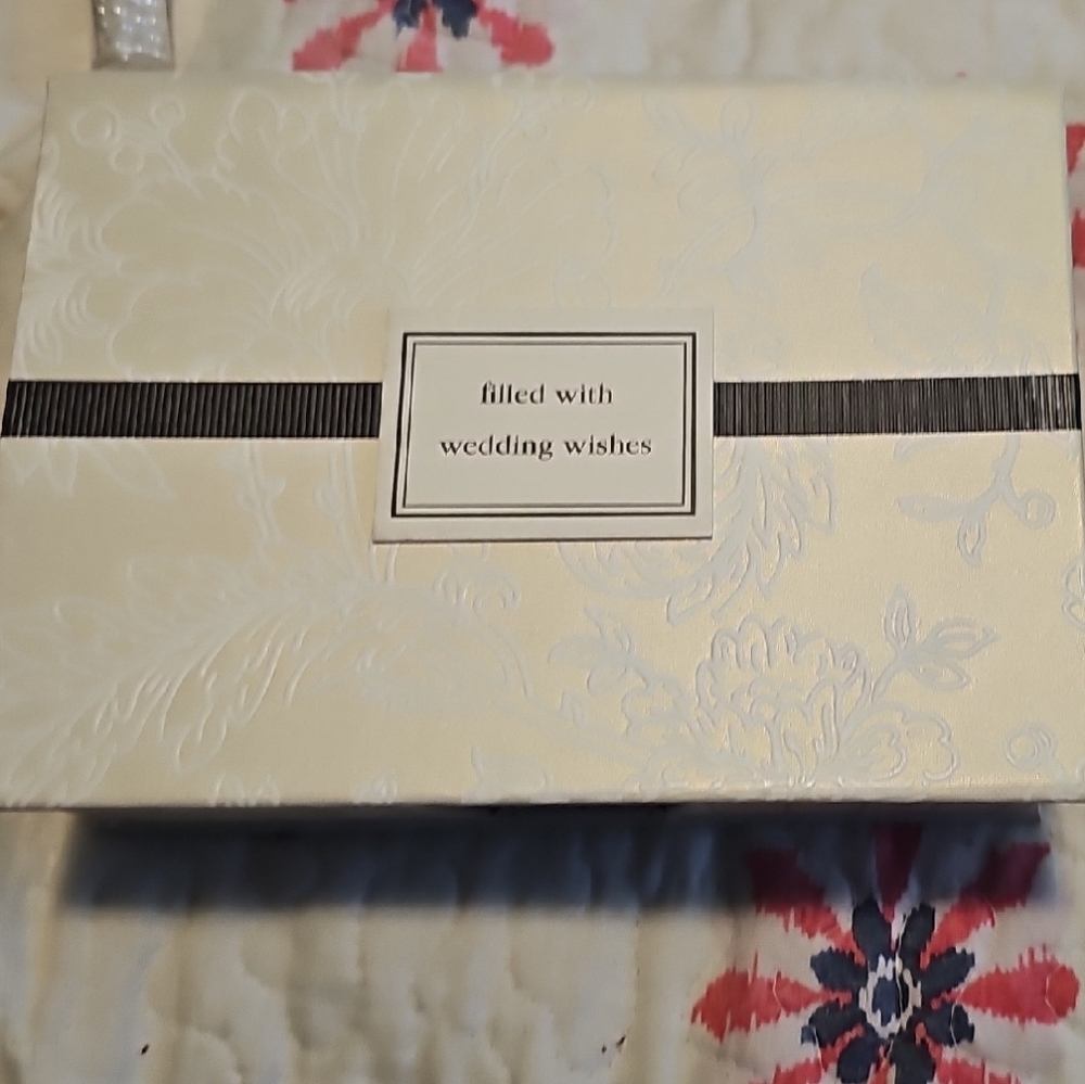 Hallmark Cream and Black Thank You Card